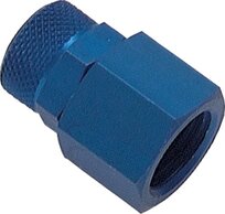 Screw-on fitting G 1/8"-8x6mm, aluminum