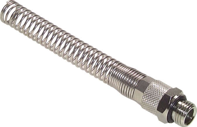 Straight screw connection G 1/4"-10x8mm with kink protection
