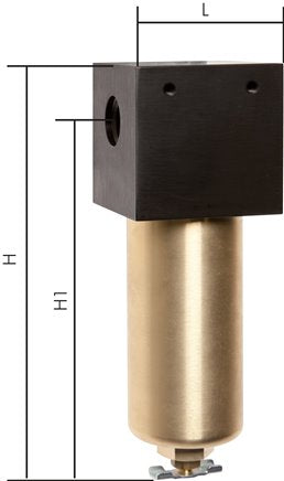 Hochdruck-Feinfilter (Submikrofilter) G 1/2"