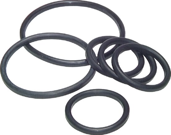 Dichtung (Milchgewinde) DN 100, PTFE (weiß), 104x114x6mm