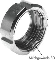 Locknut (milk thread) Rd 190 x 1/4", 1.4404