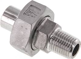 Welding screw connection con. close. R 1/4"(AG)-13.5mm