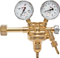 Détendeur bouteille 0 - 20 bar pour CO2 (acide carbonique), hélium (200 bar)