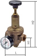 Détendeur standard G 3/4" 1,5 - 8 bar