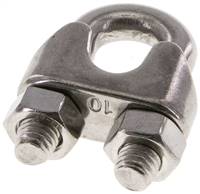 Serre-câble pour câble de 10,0 mm, M 8, B=20, 1.4436