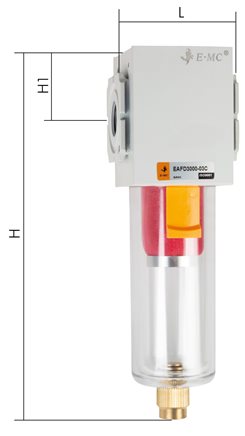 Eco-Line Submikrofilter, G 3/8", Ablass automatisch