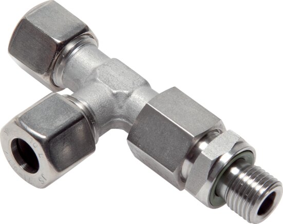 Einstellb. L-Schneidringverschraubung G 3/8"-12 L (M18x1,5), 1.4571