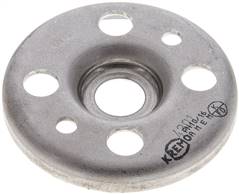 Loose flange DN10-PN10, similar to DIN 2642, 1.4301 pressed