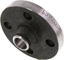 Welding neck flange DN20-PN40 (DIN/EN), DIN 2635 &amp; EN 1092-1 (Type 11), 26.9mm, black steel