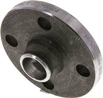 Welding neck flange DN25-PN16 (DIN), DIN 2633, 33.7mm, black steel