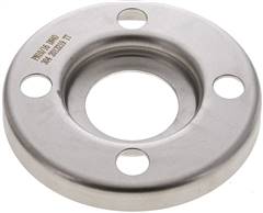 Loose flange DN40-PN10, similar to DIN 2642, 1.4301 pressed