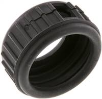 Capuchon de protection pour manomètre en caoutchouc, 63 mm, noir