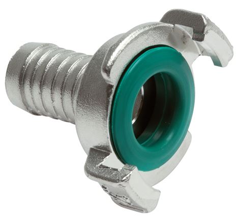 GK hose coupling, 25 (1")mm hose, stainless steel