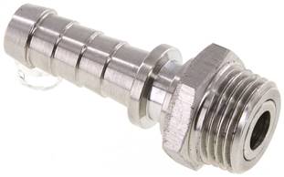 Threaded nozzle, rotatable R 1/2"-13 (1/2")mm, 1.4301, PN 24