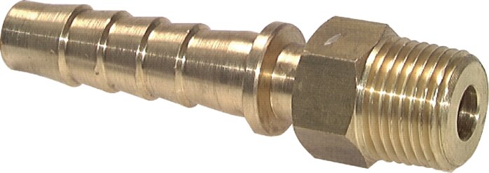 Threaded nozzle, DIN EN 14423 R 1/2"-13x25mm, brass