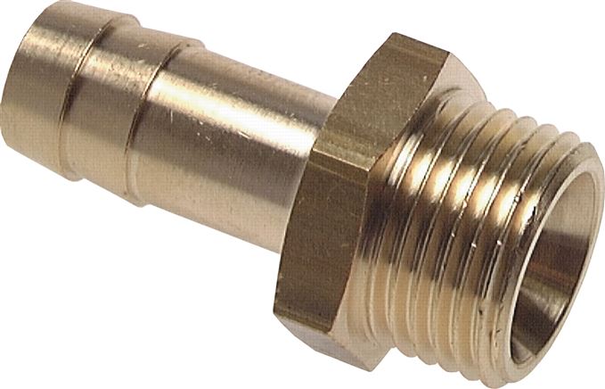 Threaded nozzle G 3/4"-9 (3/8")mm, brass