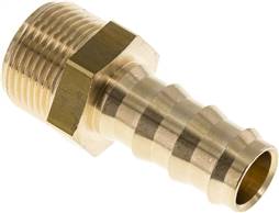 Plug-in connection G 3/4" AG, brass, 15.9mm GSP hose