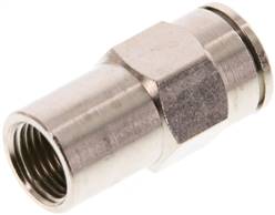 Plug-in connection with internal thread. G 1/8"-8mm, IQS-MSV (high temperature)