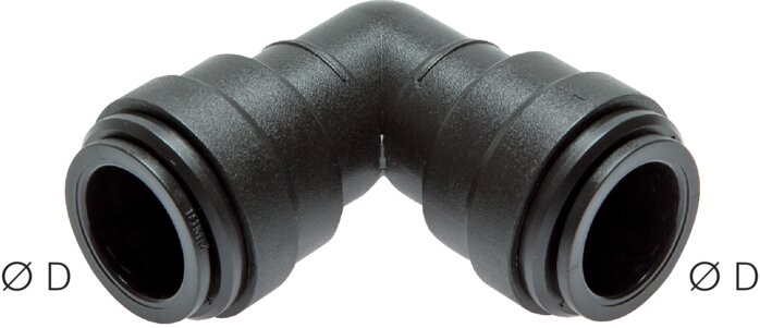 Raccordement coudé 22 mm, IQS-Big