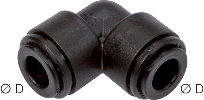 Elbow plug connection 8mm, IQS-FDA