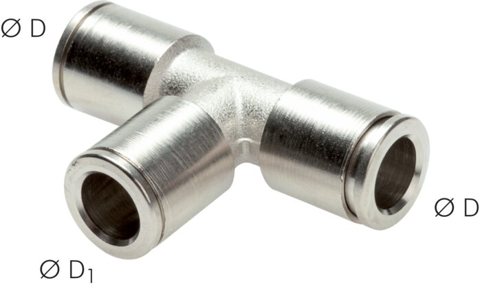 T-connector 10mm-10mm, IQS-MSV (standard)