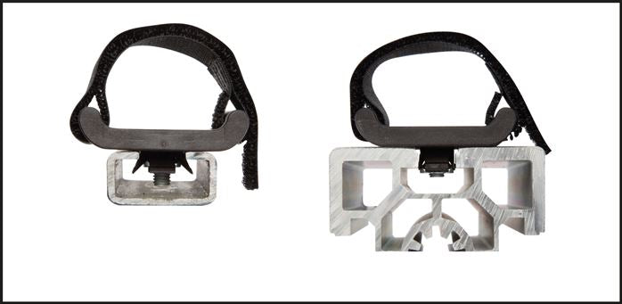 Velcro holder for hoses 6 - 60 mm, screw mounting