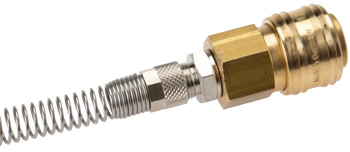 Coupling socket (NW7.2) 8x6mm hose with kink protection