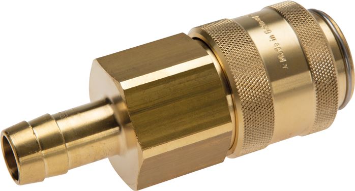 Coupling socket (NW19) 19 (3/4")mm hose, brass