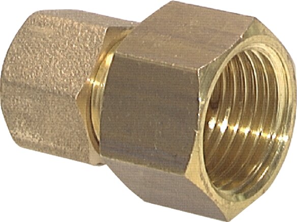 Screw-on compression fitting G 1/2"-15 (M20x1.5)mm, brass