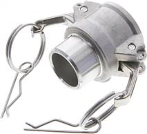 Kamlock coupling with welding end 33.7mm