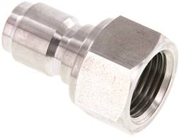 Stainless steel coupling plug for foam gun G 1/2" (IG)