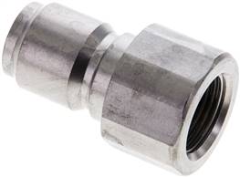 Stainless steel coupling plug for foam gun G 3/8" (IG)