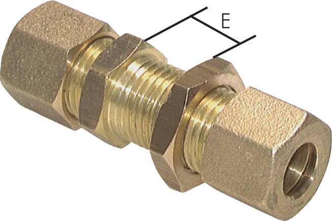 Schott-Klemmringverschraubung 16 (M22x1,5)mm, Messing