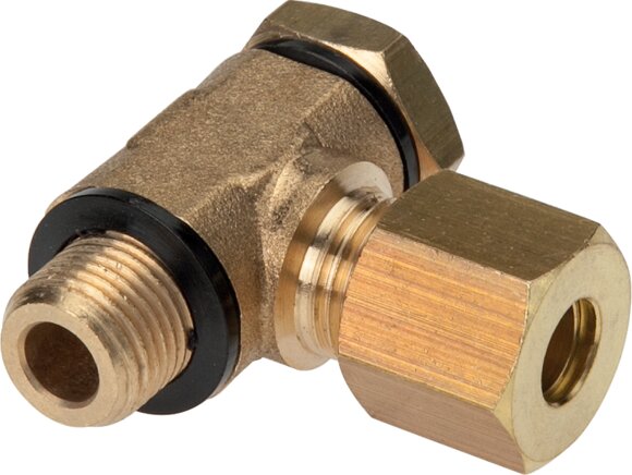 Elbow compression fitting G 1/2"-14 (M20x1.5)mm, brass