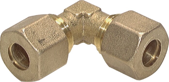 Elbow compression fitting 14 (M20x1.5)mm, brass