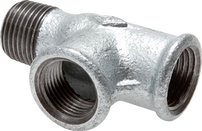 LE pièce à visser Rp 1-1/2"(IG)-R 1-1/2"(AG), fonte malléable, galvanisée