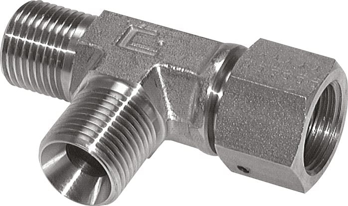 LTE T-piece, 60° cone, G 1/2" (AG/IT), V4A