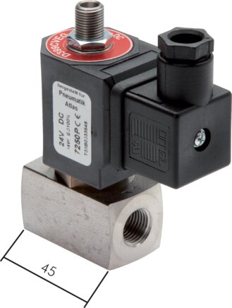 Électrovanne ES 3/2 voies G 1/4" normalement ouverte (NO)