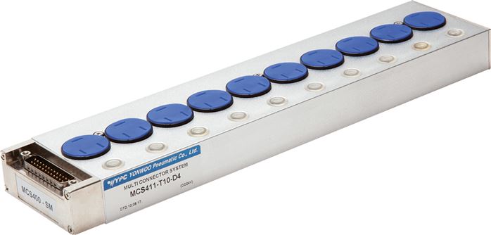 SF4000 - Connection plate for second magnet for 5/2-way pulse valve or 5/3-way valve