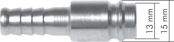 Coupling socket (NW10) 9 (3/8")mm hose, 1.4404