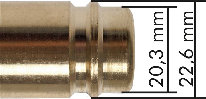 Coupling socket (NW15) G 3/4" (AG), nickel-plated brass