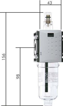 FUTURA Micro-Nebelöler, G 1/4", Baureihe 0