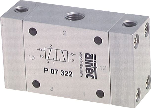 3/2-Wege Pneumatikimpulsventil, G 1/4", dominierend