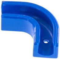 Support de tuyau 90°, bleu pour tuyau de 6 mm