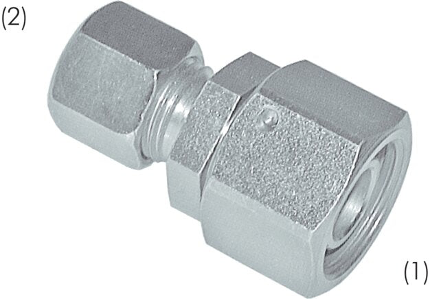 Reducer insert 28 L-22 L (M30x2), galvanized steel