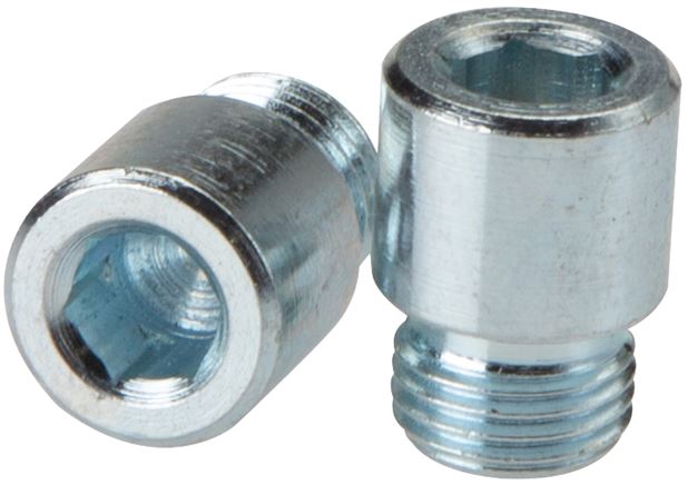 Threaded bolt for round cylinder, Ø 40 mm (2 pieces)