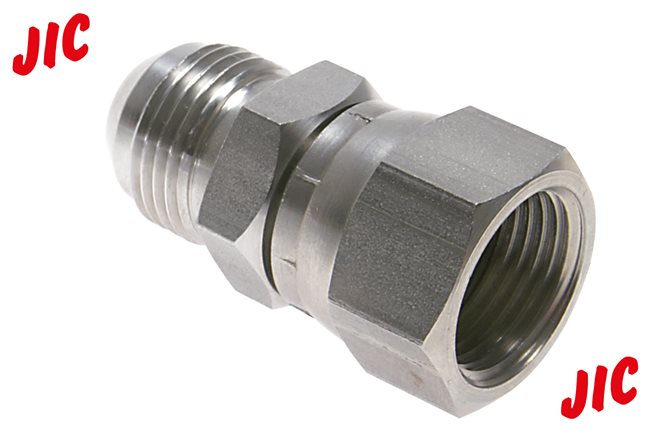 Reduziernippel UNF 3/4"-16(JIC-AG)-UN 1-1/16"-12(JIC-IG)