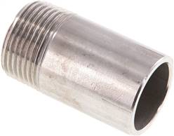 Welding nipple R 1"-60mm-33.7mm, 1.4571