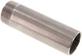 Welding nipple R 1-1/2"-150mm-48.3mm, 1.4571