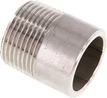 Welding nipple R 3/4"-30mm-26.9mm, 1.4571